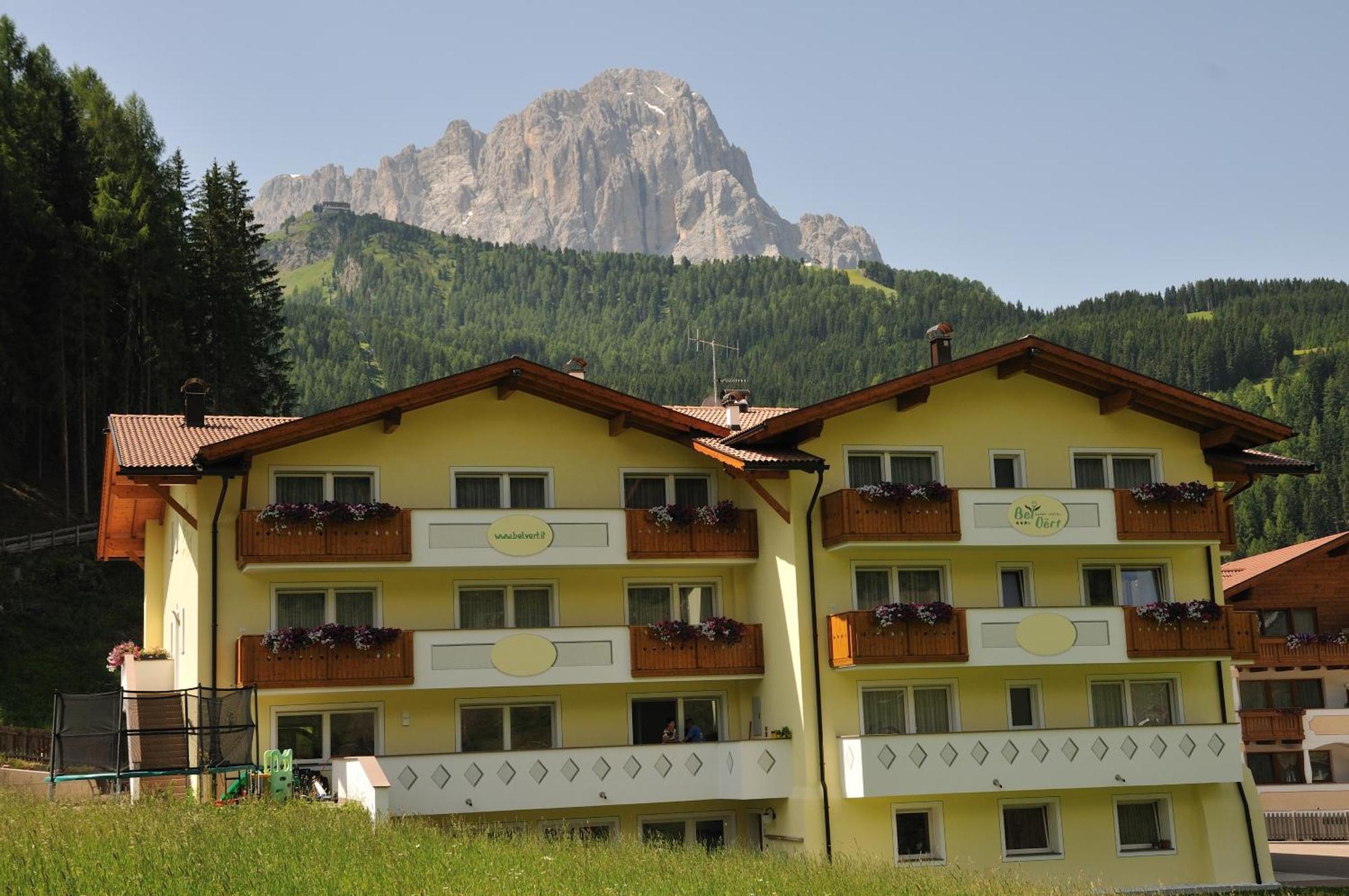 Garni Hotel Bel Vert Selva di Val Gardena Exteriér fotografie